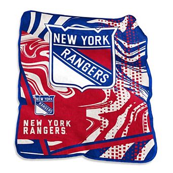 New York Rangers 50" x 60" Swirl Raschel Throw Blanket