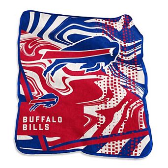 Buffalo Bills 50" x 60" Swirl Raschel Throw Blanket