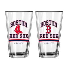 Boston Warehouse 24oz Insulated Tumblers, Clear, Set of 4