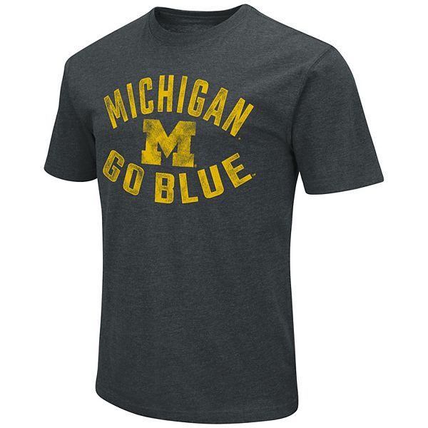 Men's Fanatics Michigan Wolverines Go Blue Graphic Tee