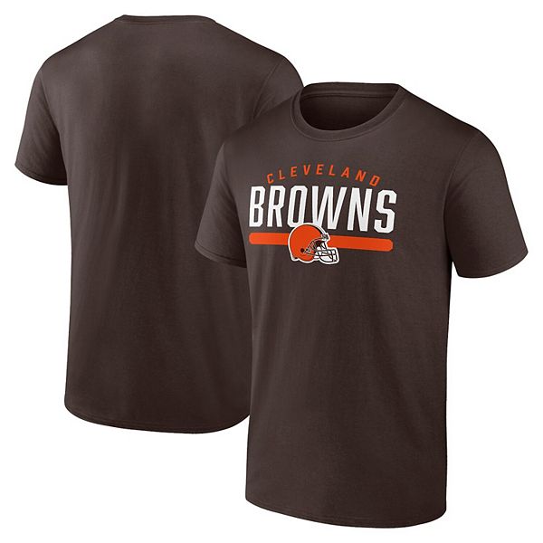 Men's Fanatics Branded Brown Cleveland Browns Big & Tall Arc and Pill T ...