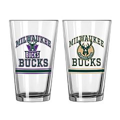 Logo Brands 30oz Icon Green Milwaukee Bucks Tumbler