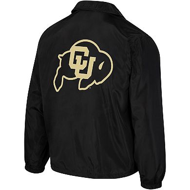 Women's The Wild Collective Black Colorado Buffaloes 2023 Coaches Full-Snap Jacket