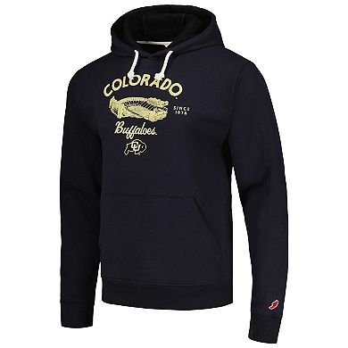 Men's League Collegiate Wear Black Colorado Buffaloes Stadium Essential Pullover Hoodie