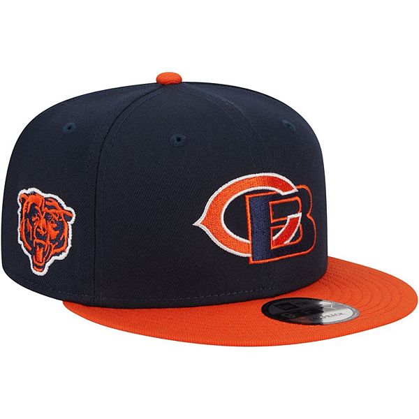 Men's New Era Navy Orange Chicago Bears City Originals 9fifty Snapback Hat