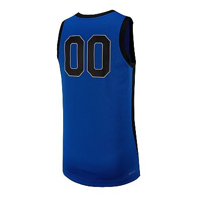 Men's Nike #0 Royal Memphis Tigers Replica Basketball Jersey
