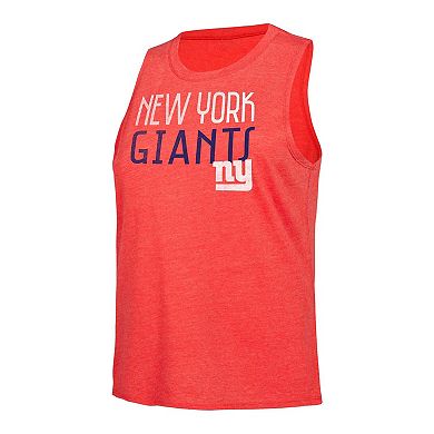 Women's Concepts Sport Royal/Red New York Giants Muscle Tank Top & Pants Lounge Set
