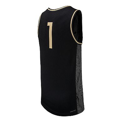 Men's Nike #1 Black UCF Knights Replica Basketball Jersey
