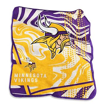 Minnesota Vikings 50" x 60" Swirl Raschel Throw Blanket