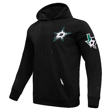 Men's Pro Standard Black Dallas Stars Classic Pullover Hoodie