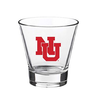 Nebraska Huskers 12oz. Slant Vault Rock Glass
