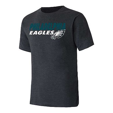 Men's Concepts Sport Green/Black Philadelphia Eagles Meter T-Shirt ...