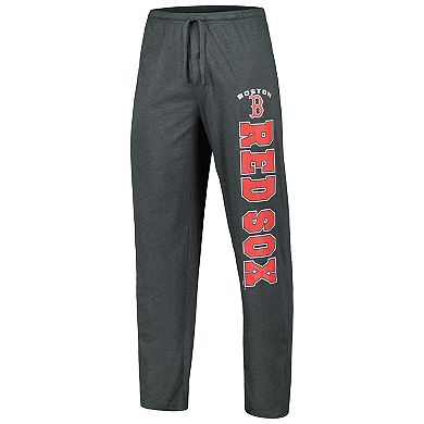 Men's Concepts Sport Charcoal/Navy Boston Red Sox Meter T-Shirt & Pants Sleep Set
