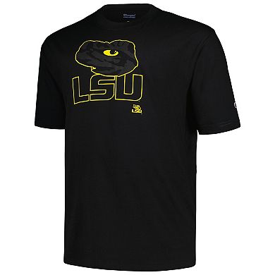 Men's Profile Black LSU Tigers Big & Tall Pop T-Shirt