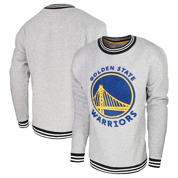 Men s Stadium Essentials Heather Gray Golden State Warriors Club