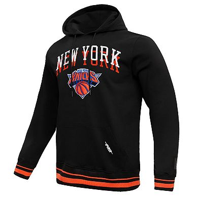 Men's Pro Standard Black New York Knicks 2023/24 City Edition Pullover ...