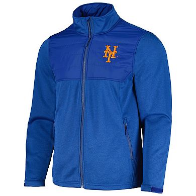 Men's Dunbrooke Heather Royal New York Mets Explorer Full-Zip Jacket