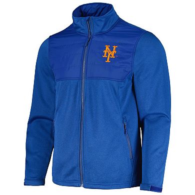 Men's Dunbrooke  Heather Royal New York Mets Explorer Full-Zip Jacket