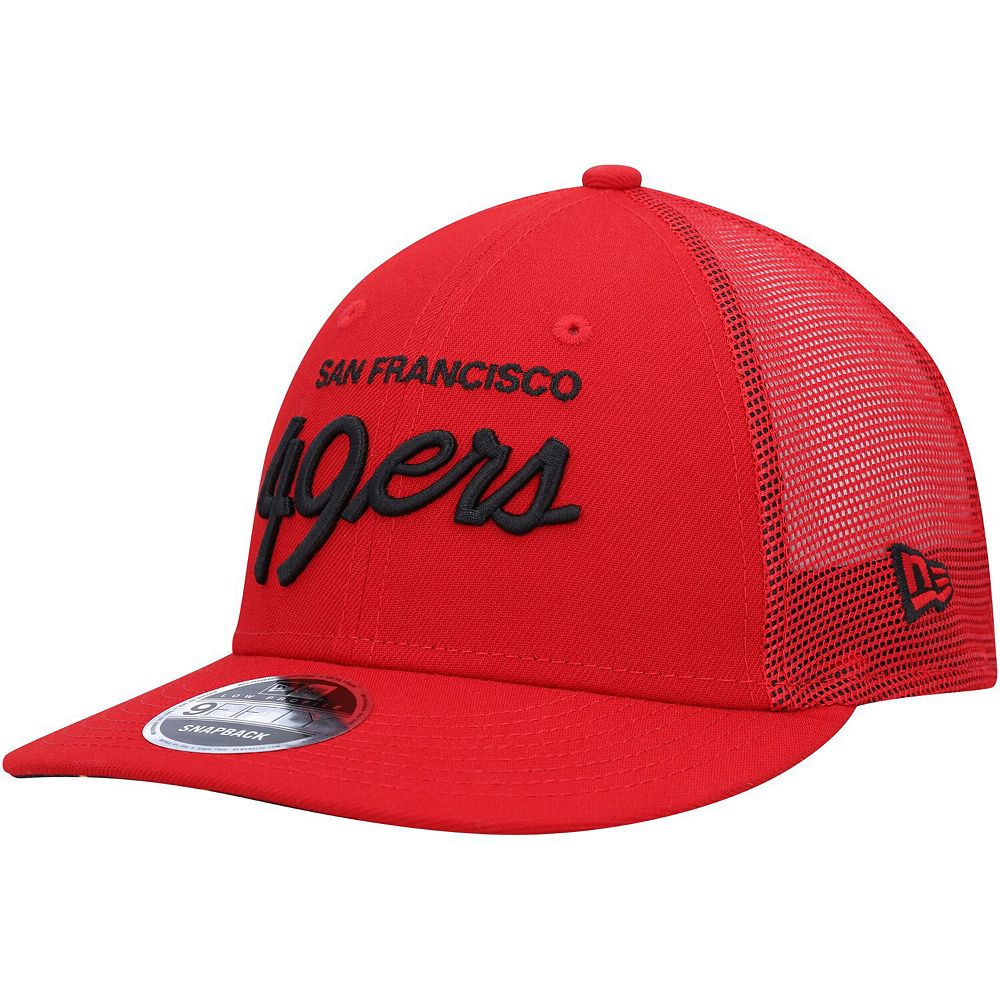 Men's New Era Scarlet San Francisco 49ers Black History Month