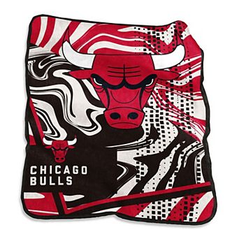 Chicago Bulls 50" x 60" Swirl Raschel Throw Blanket