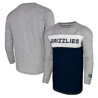Unisex Heather Gray Memphis Grizzlies Loge Long Sleeve T-Shirt