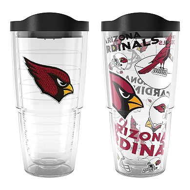 Tervis Arizona Cardinals NFL 2 Pack Allover & Emblem