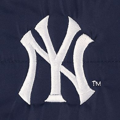 Men's Dunbrooke Heather Navy New York Yankees Explorer Full-Zip Jacket