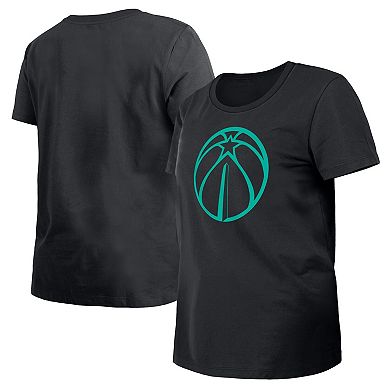 Women's New Era Charcoal Washington Wizards 2023/24 City Edition T-Shirt