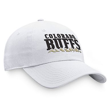 Men's Top of the World White Colorado Buffaloes Adjustable Hat