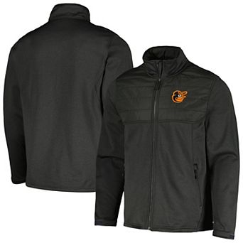 Men's Dunbrooke Heather Black Baltimore Orioles Explorer Full-Zip Jacket