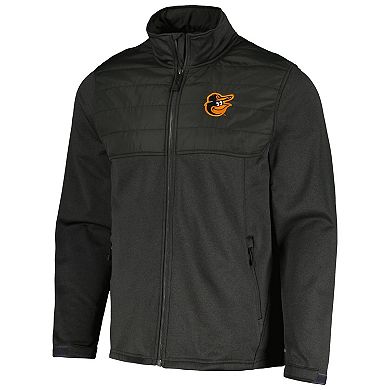 Men's Dunbrooke Heather Black Baltimore Orioles Explorer Full-Zip Jacket