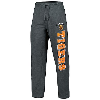 Men's Concepts Sport Charcoal/Navy Detroit Tigers Meter T-Shirt & Pants Sleep Set