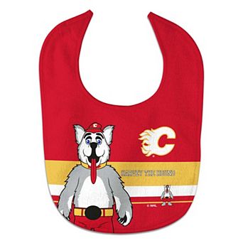 WinCraft Calgary Flames All Pro Mascot Baby Bib