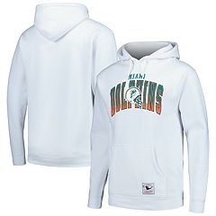 New Men Miami Dolphins Hoodie Sideline Athletic Performance Full zip Jacket  Coat