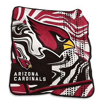 "Arizona Cardinals 50"" x 60"" Swirl Raschel Throw Blanket"