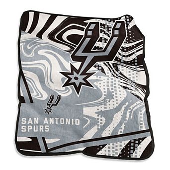 San Antonio Spurs 50" x 60" Swirl Raschel Throw Blanket