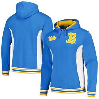 Men's Mitchell & Ness Blue UCLA Bruins Team Legacy French Terry Pullover Hoodie