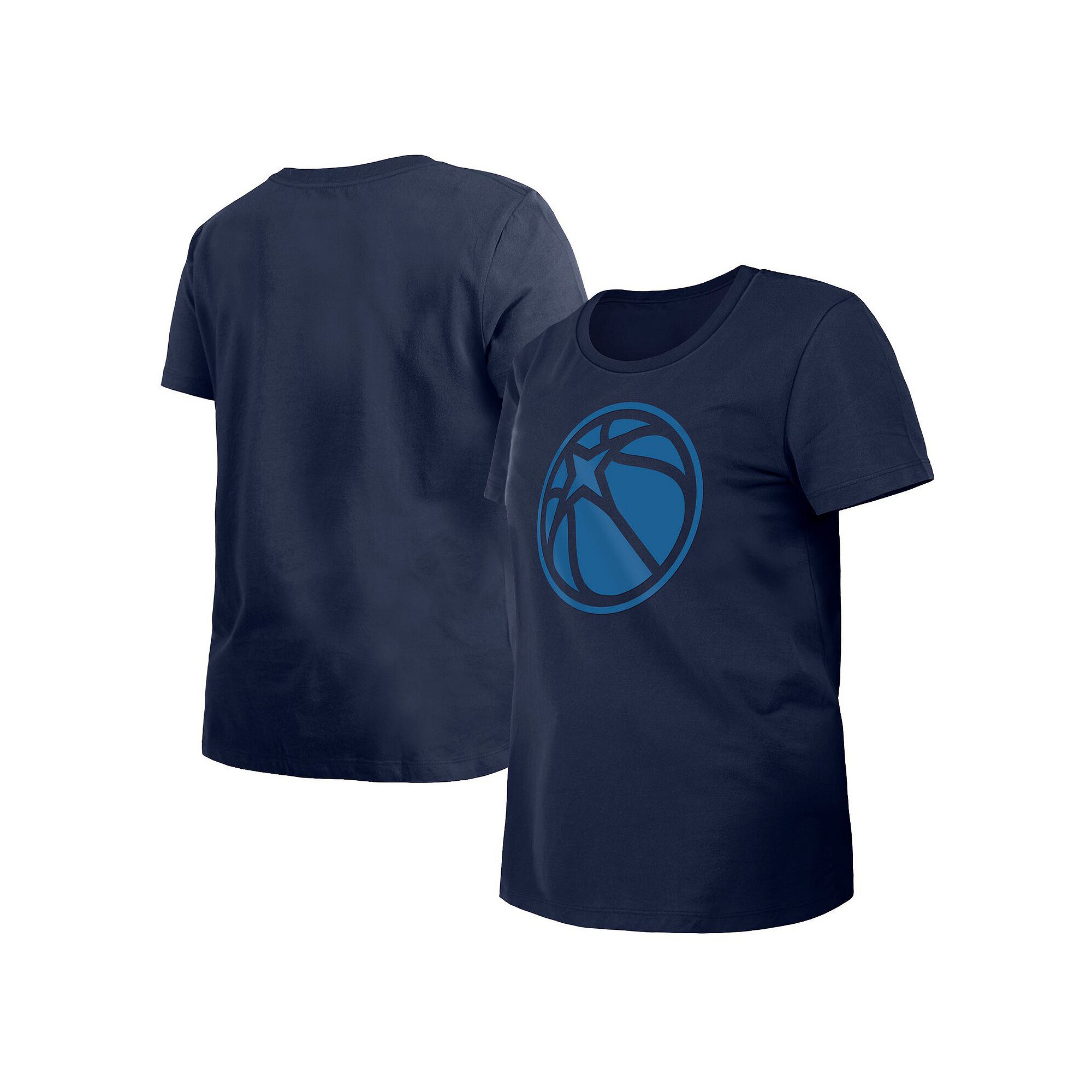 Womens New Era Navy Minnesota Timberwolves 2023/24 City Edition T-Shirt, S