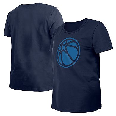 Women's New Era Navy Minnesota Timberwolves 2023/24 City Edition T-Shirt