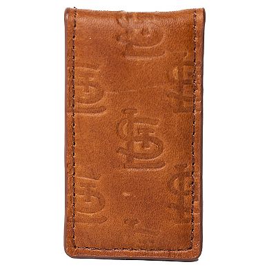 Lusso Brown St. Louis Cardinals Sammy Magnetic Money Clip