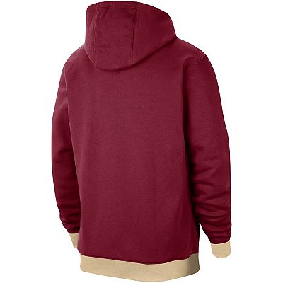 Men s Nike Cardinal USC Trojans Campus Retro Fleece Pullover Hoodie