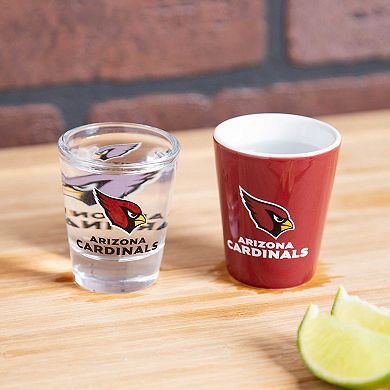 Arizona Cardinals Four-Pack Shot Glass Set