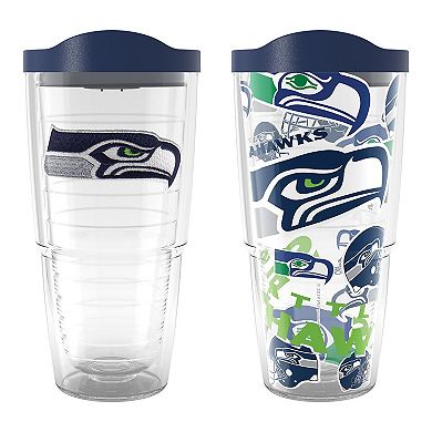 Tervis Seattle Seahawks NFL 2 Pack Allover & Emblem