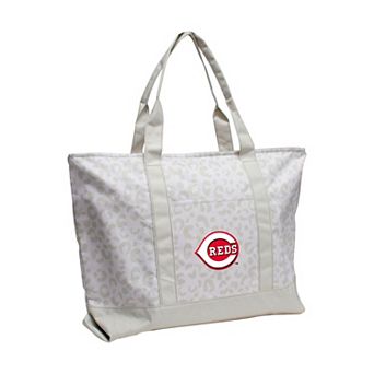 Cincinnati Reds Leopard Pattern Tote
