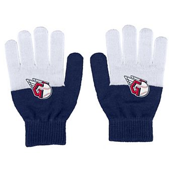 Women's WEAR by Erin Andrews Cleveland Guardians Color-Block Gloves