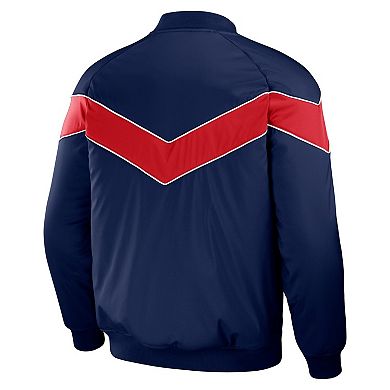 Men's Darius Rucker Collection by Fanatics Navy Minnesota Twins Baseball Raglan Full-Snap Jacket