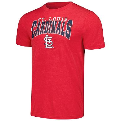Men's Concepts Sport Charcoal/Red St. Louis Cardinals Meter T-Shirt & Pants Sleep Set