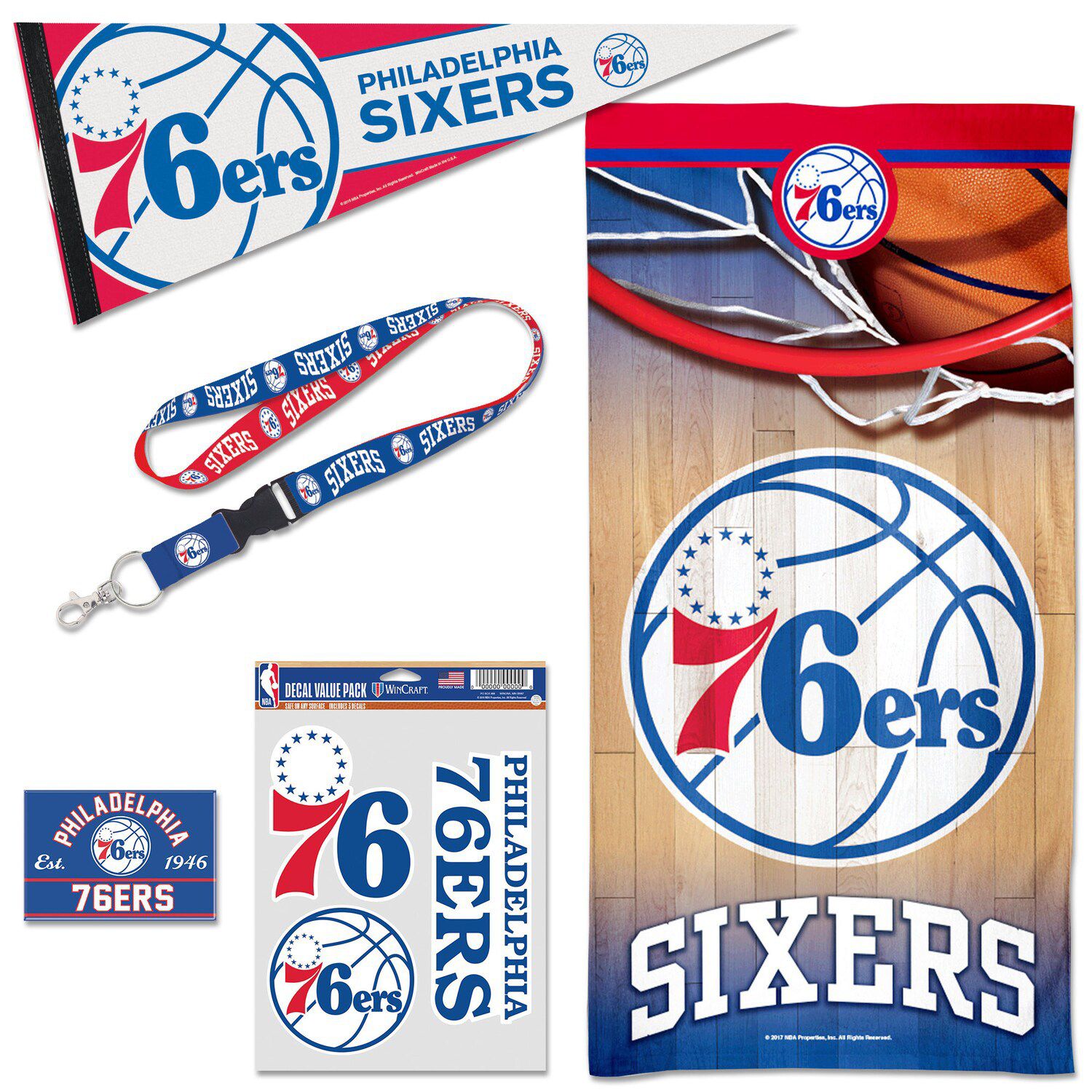 WinCraft Tappi Per Valvole Philadelphia 76Ers - Accessorio Auto Con Licenza Ufficiale NBA - 4