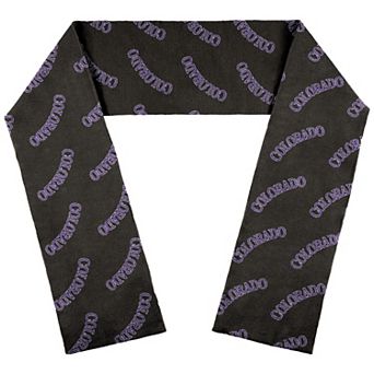 WEAR by Erin Andrews Colorado Rockies Team Wordmark Scarf