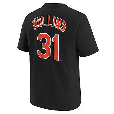 Youth Nike Cedric Mullins Black Baltimore Orioles Player Name & Number T-Shirt